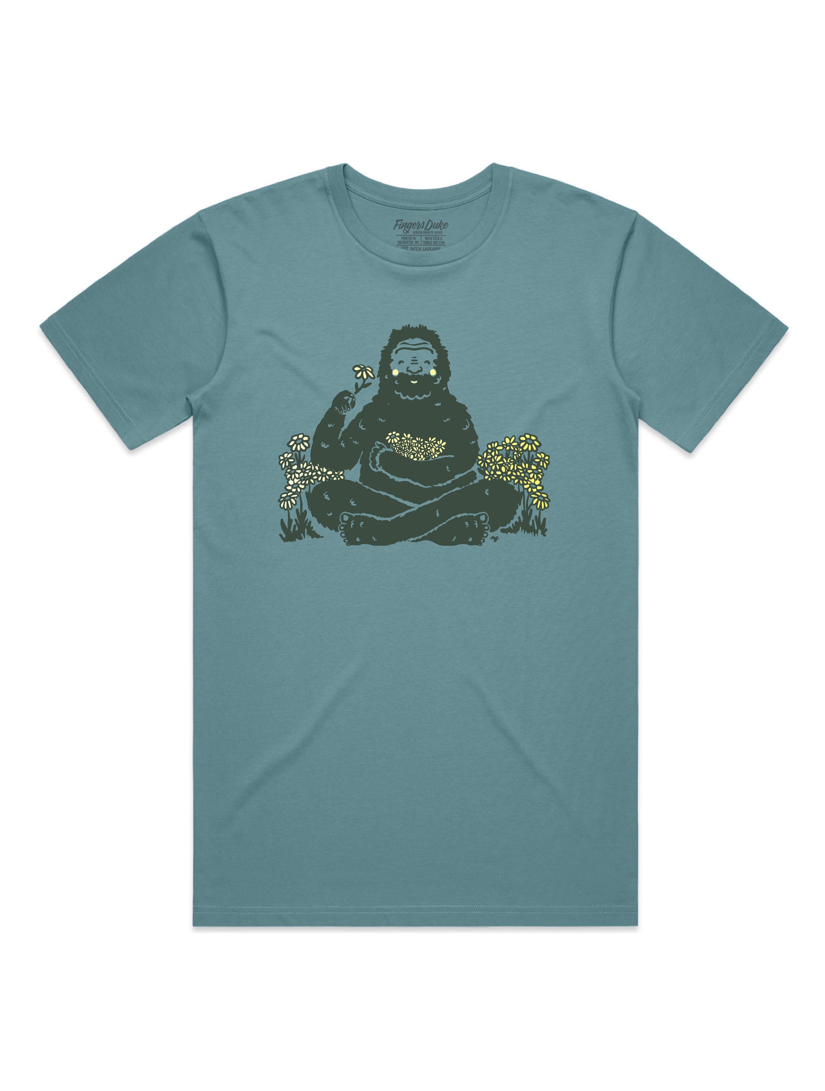 Bigfoot Flowers · Unisex T-Shirt
