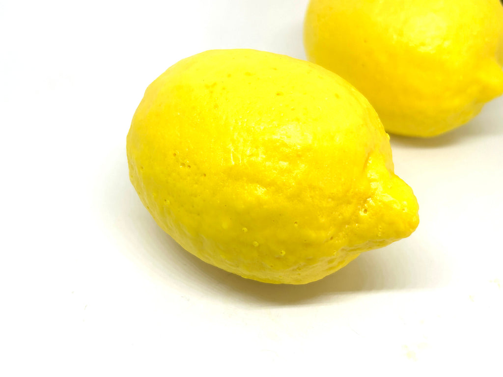 *NEW* Lemon-shaped Soap, Goat Milk Based
