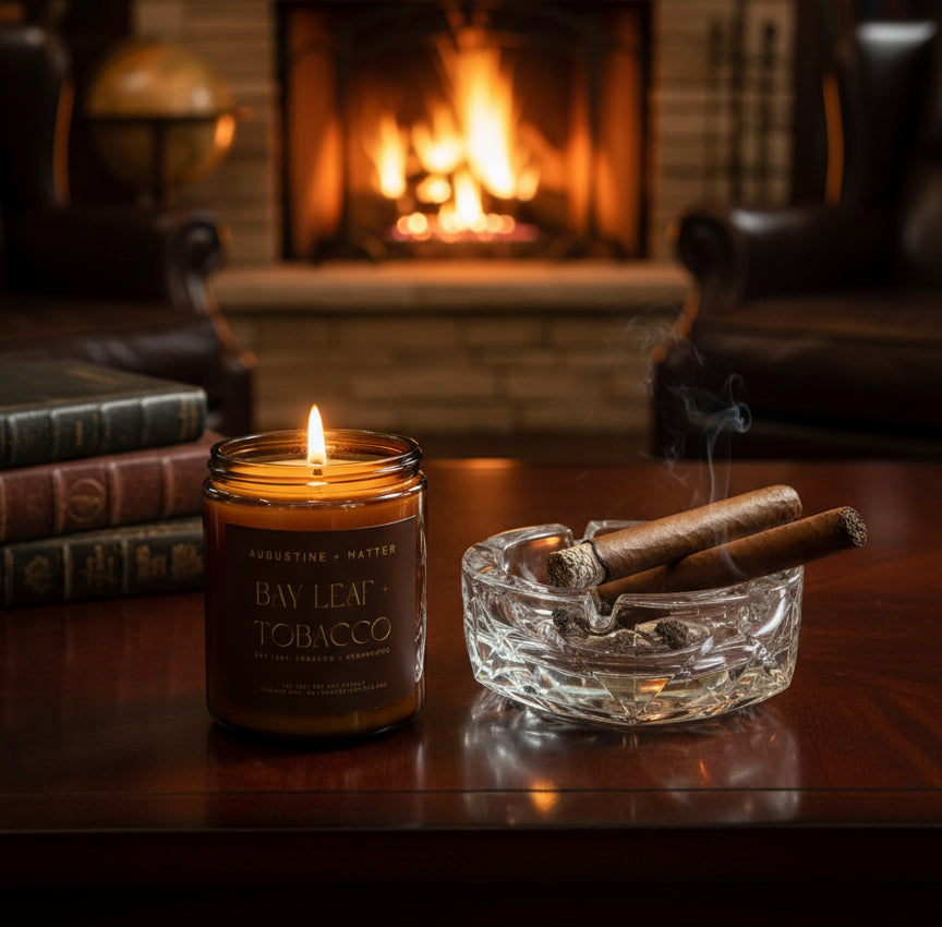 Bay Leaf + Tobacco - 7oz Soy Candle