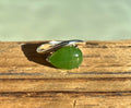 Canadian Jade and Silver Ring (sizes 5-10)