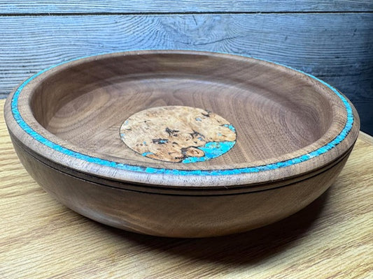 Wood and Stone Bowl