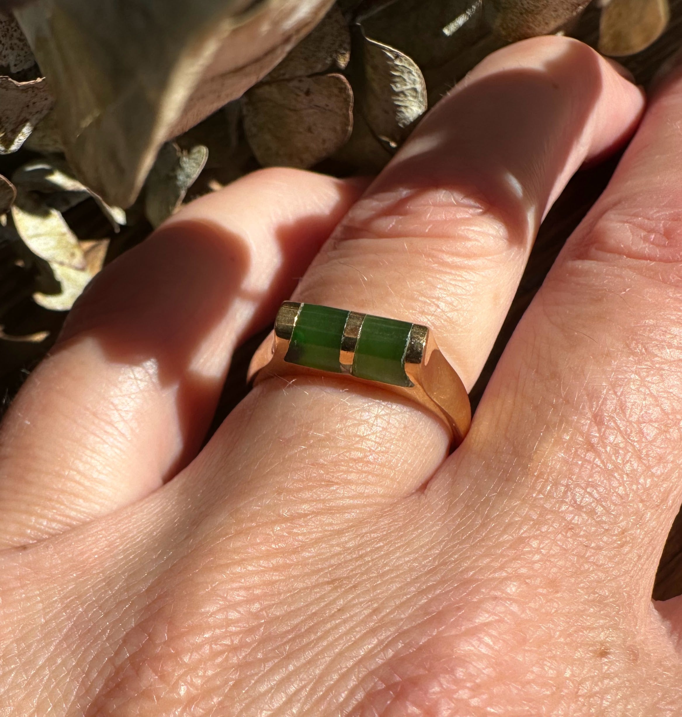Vintage Jade Ring - #225G