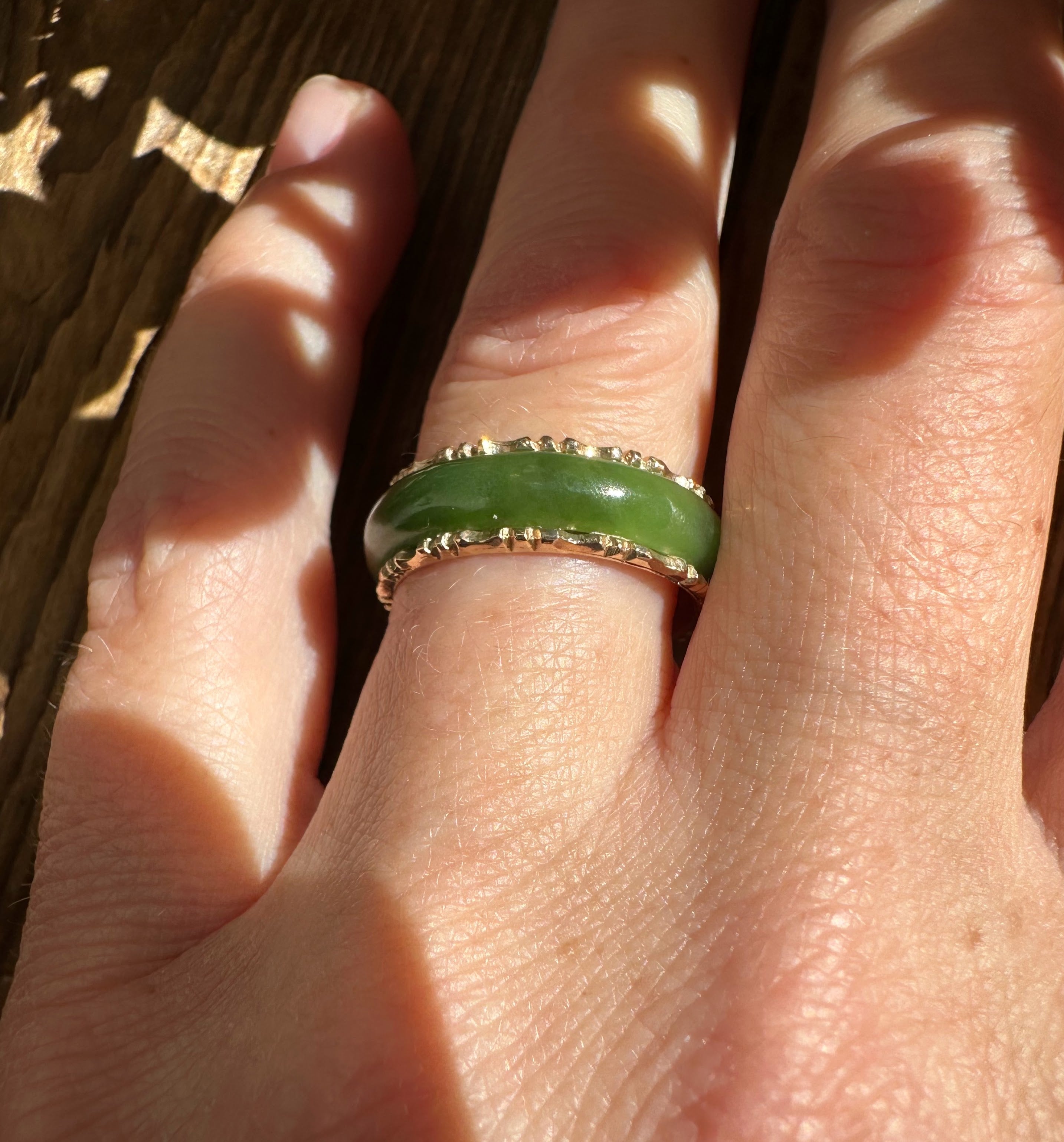 Vintage Jade Ring - #2077