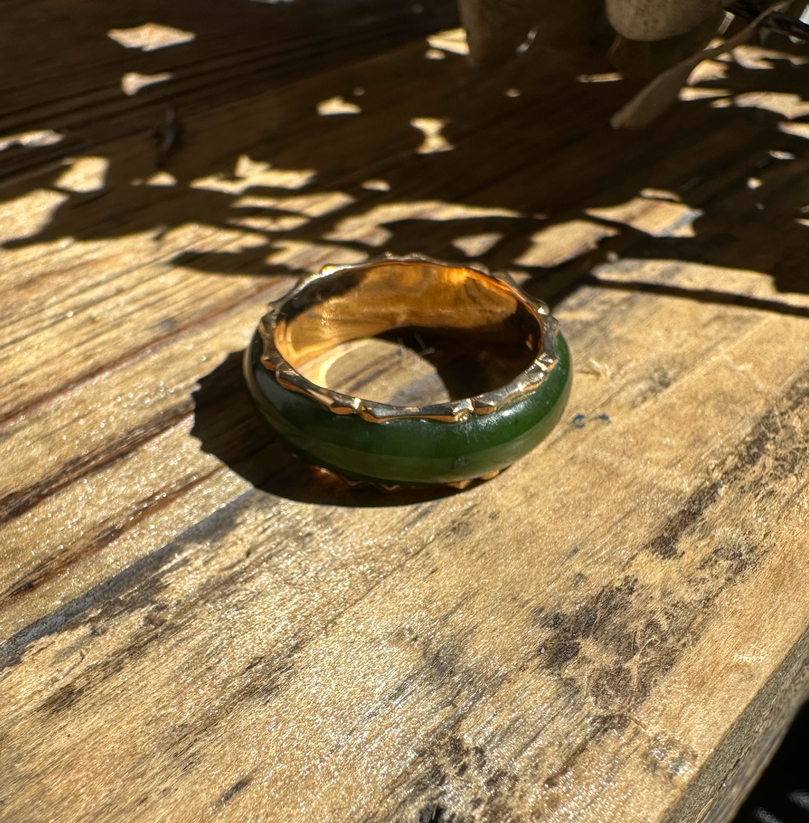 Vintage Jade Ring - #2077