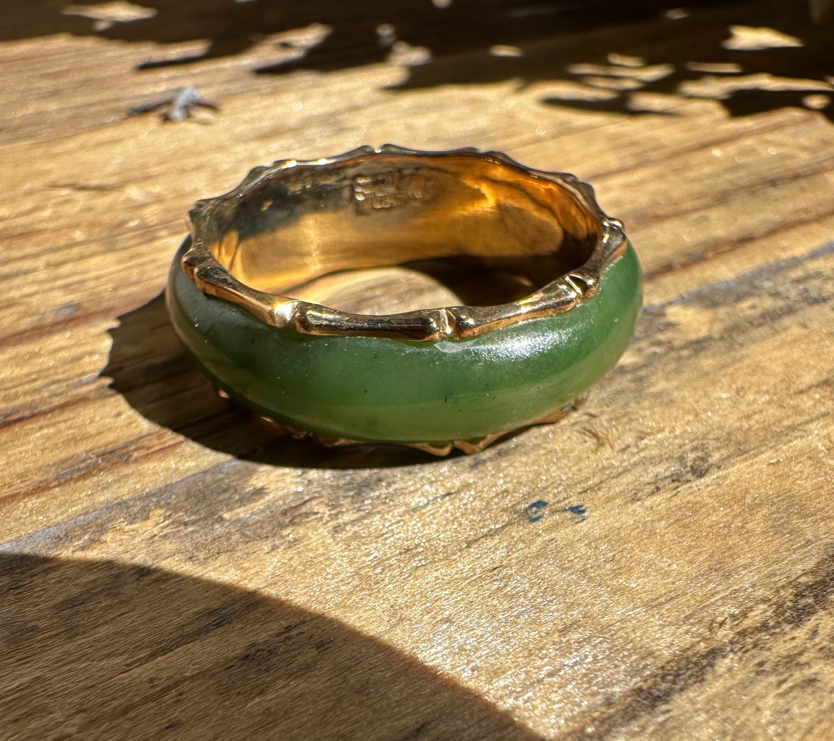 Vintage Jade Ring - #2077