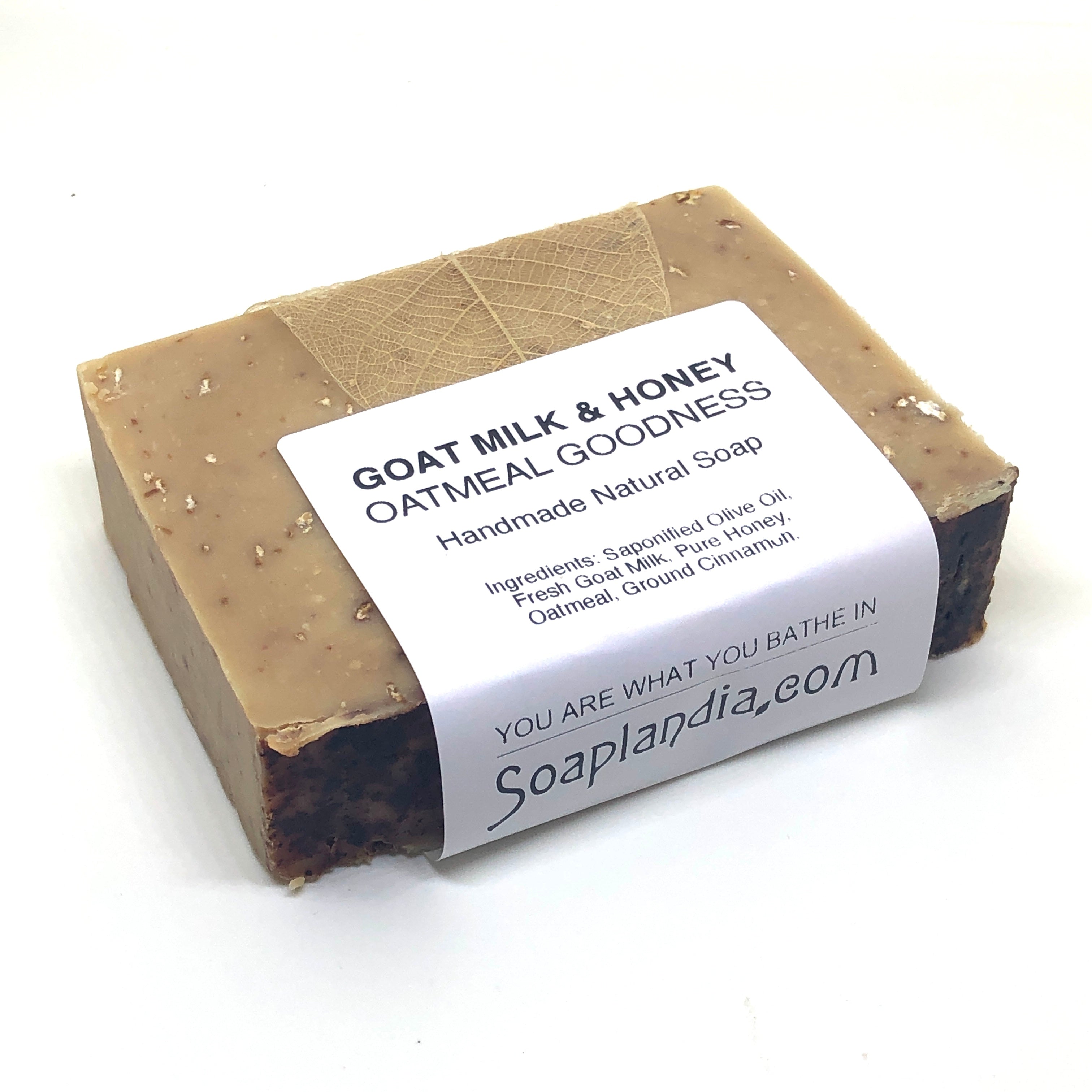 Goat Milk & Honey Oatmeal Goodness Soap, Unscented
