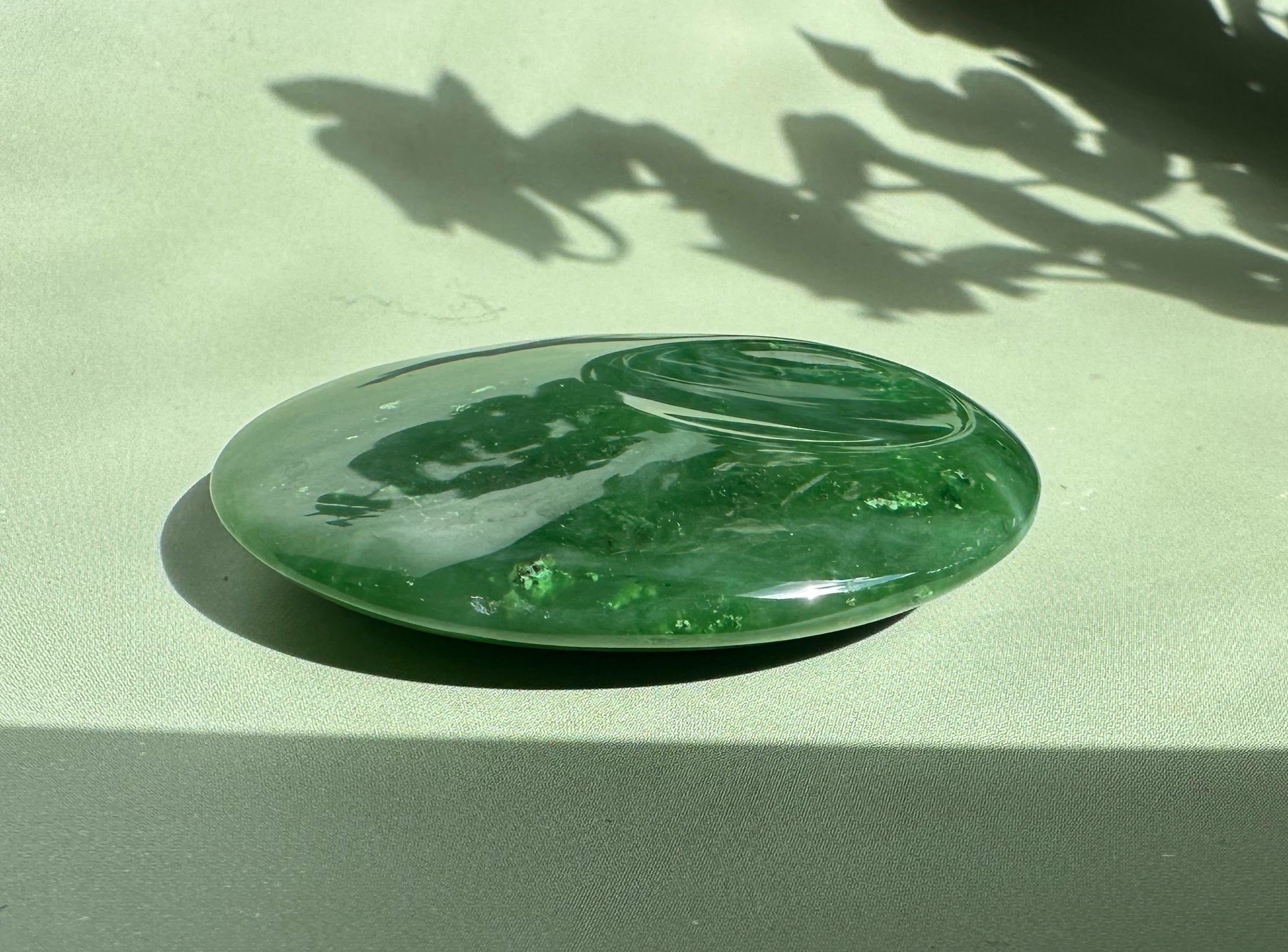 Canadian Jade Worry Stone, available in 2 sizes