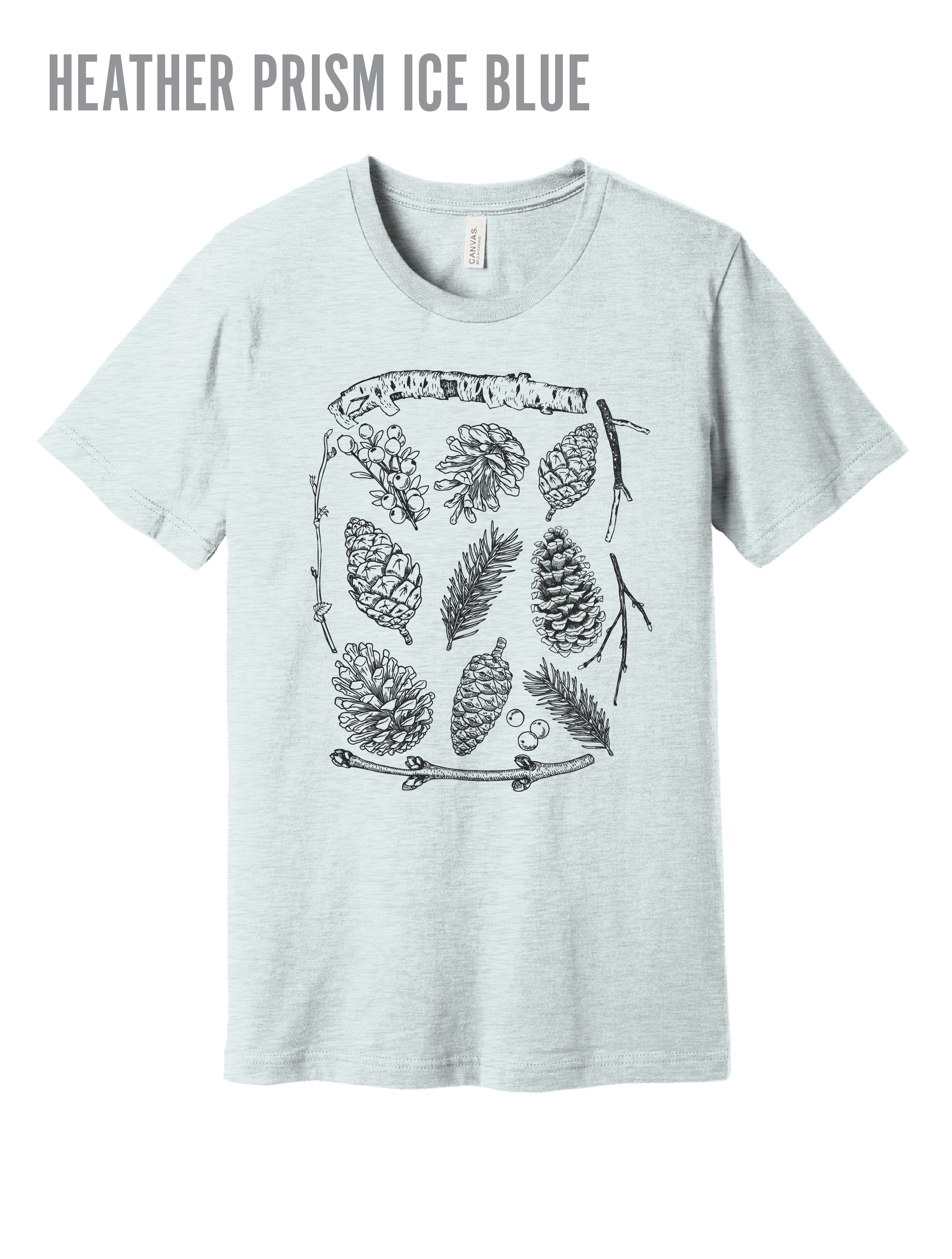 Pinecones · Heather T-Shirt