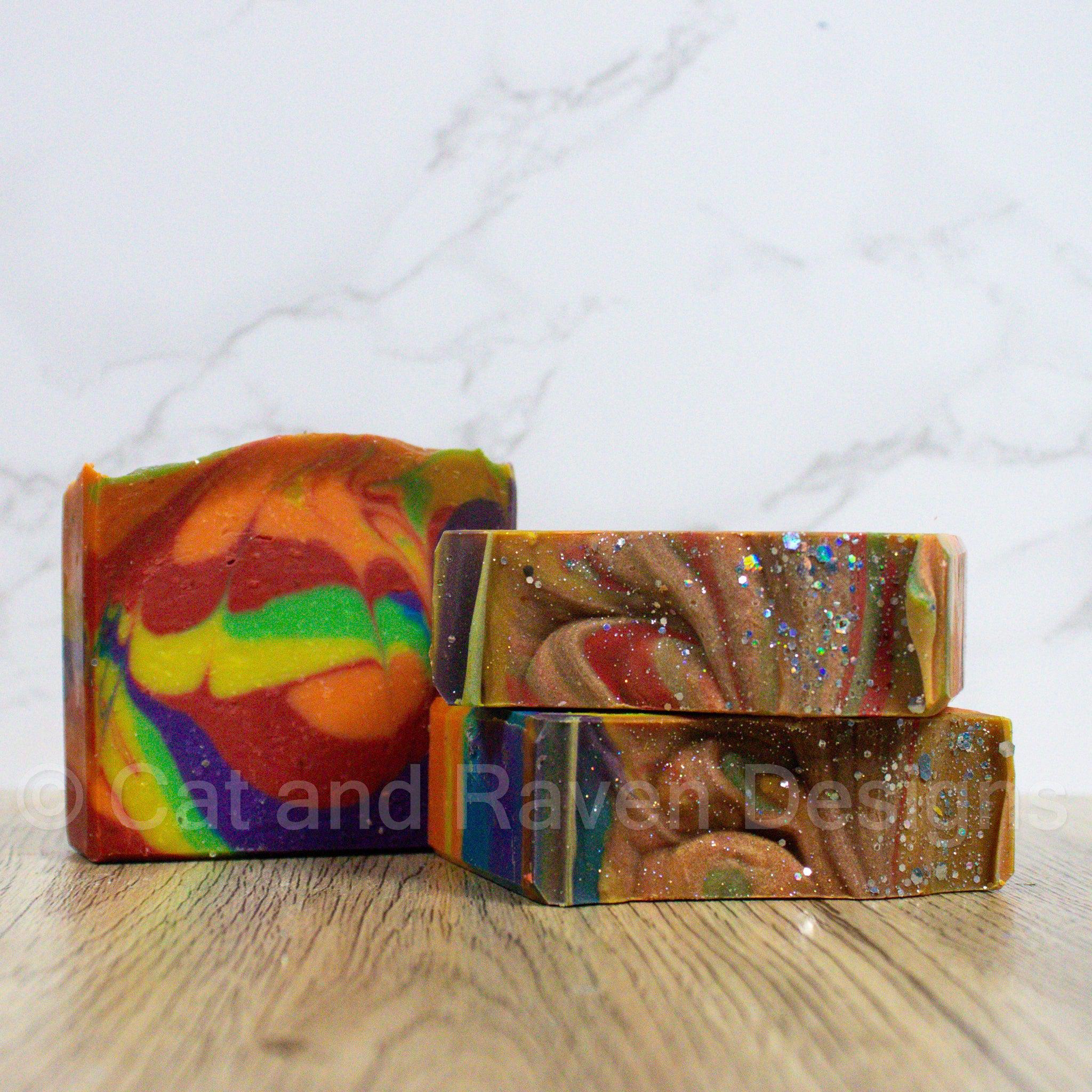 Over the Rainbow bar soap