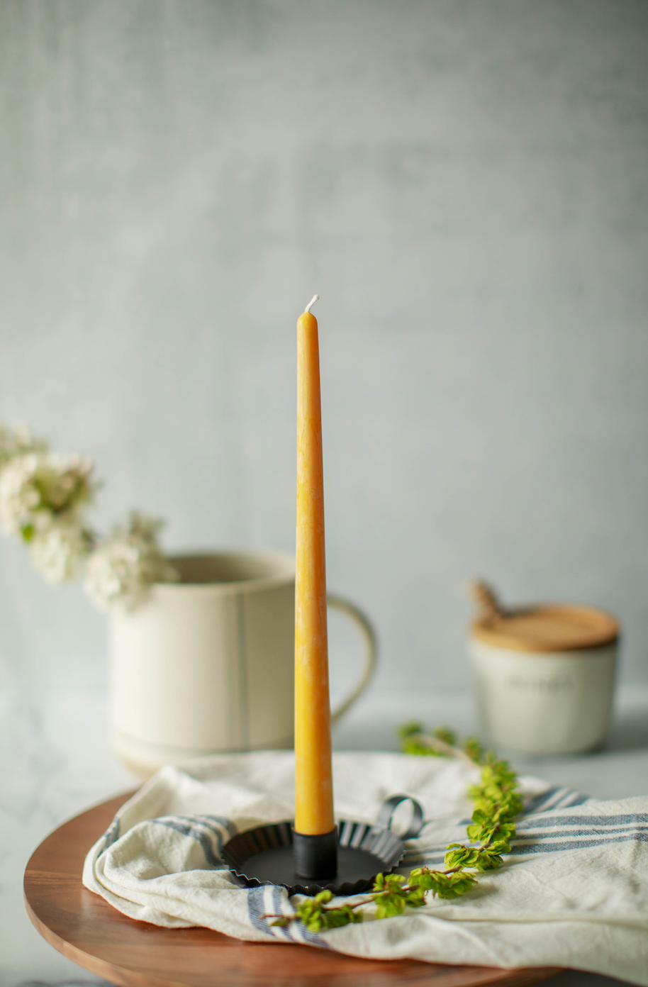 10" Traditional Tapers | Beeswax Candles