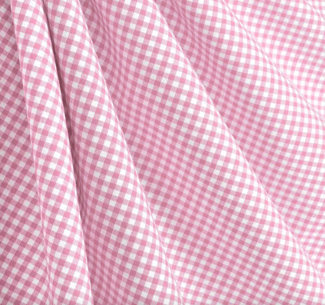 Sadie Dress- Pink Gingham w/ Eyelet Trim