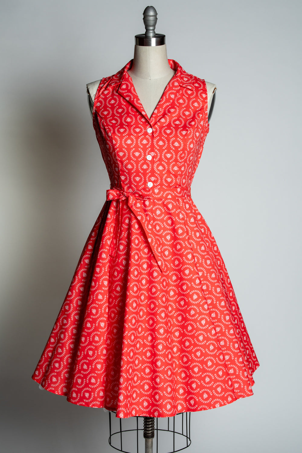 Staci Dress- Laurel & Bees, Cherry Red *sale