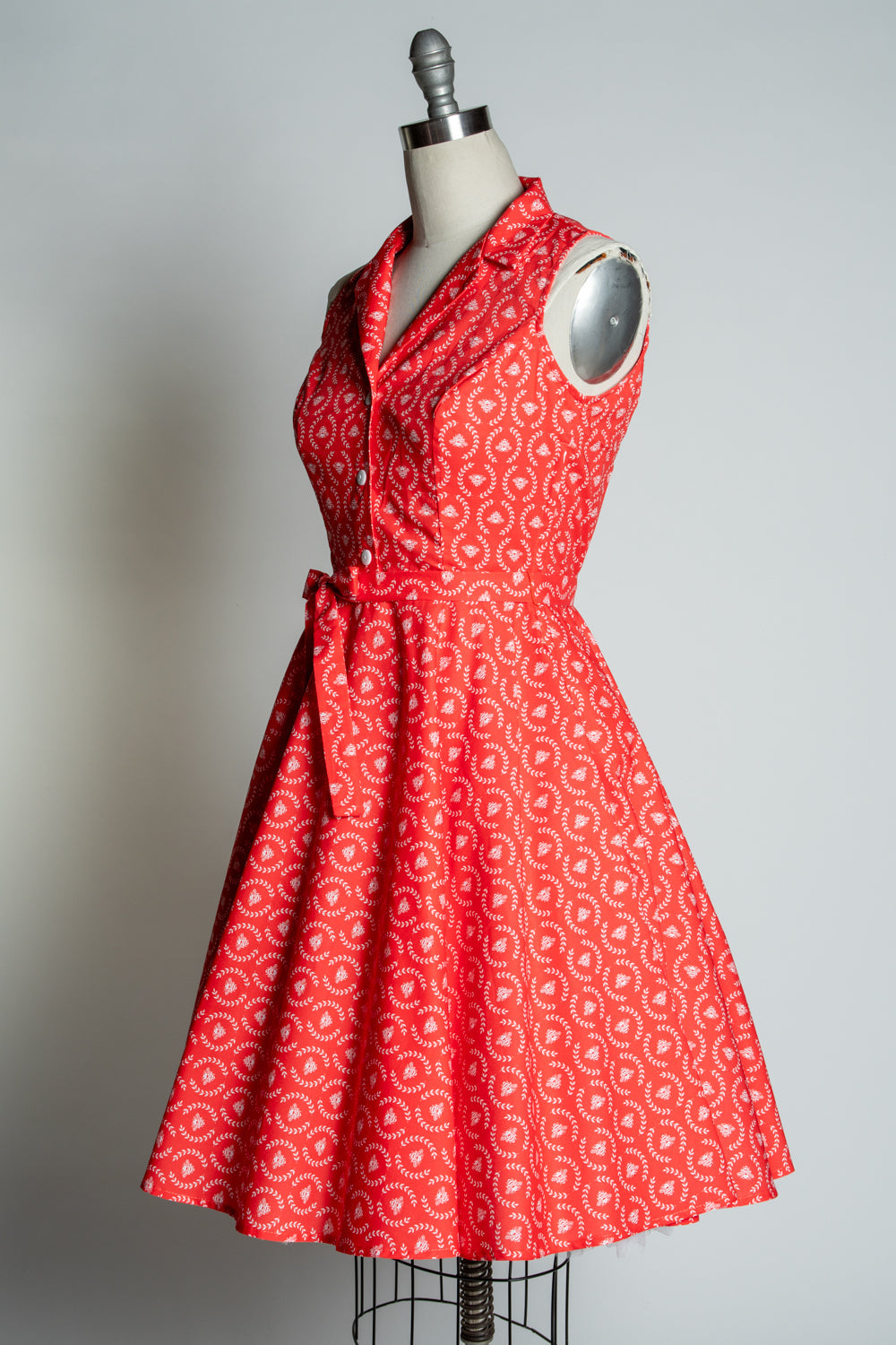Staci Dress- Laurel & Bees, Cherry Red *sale