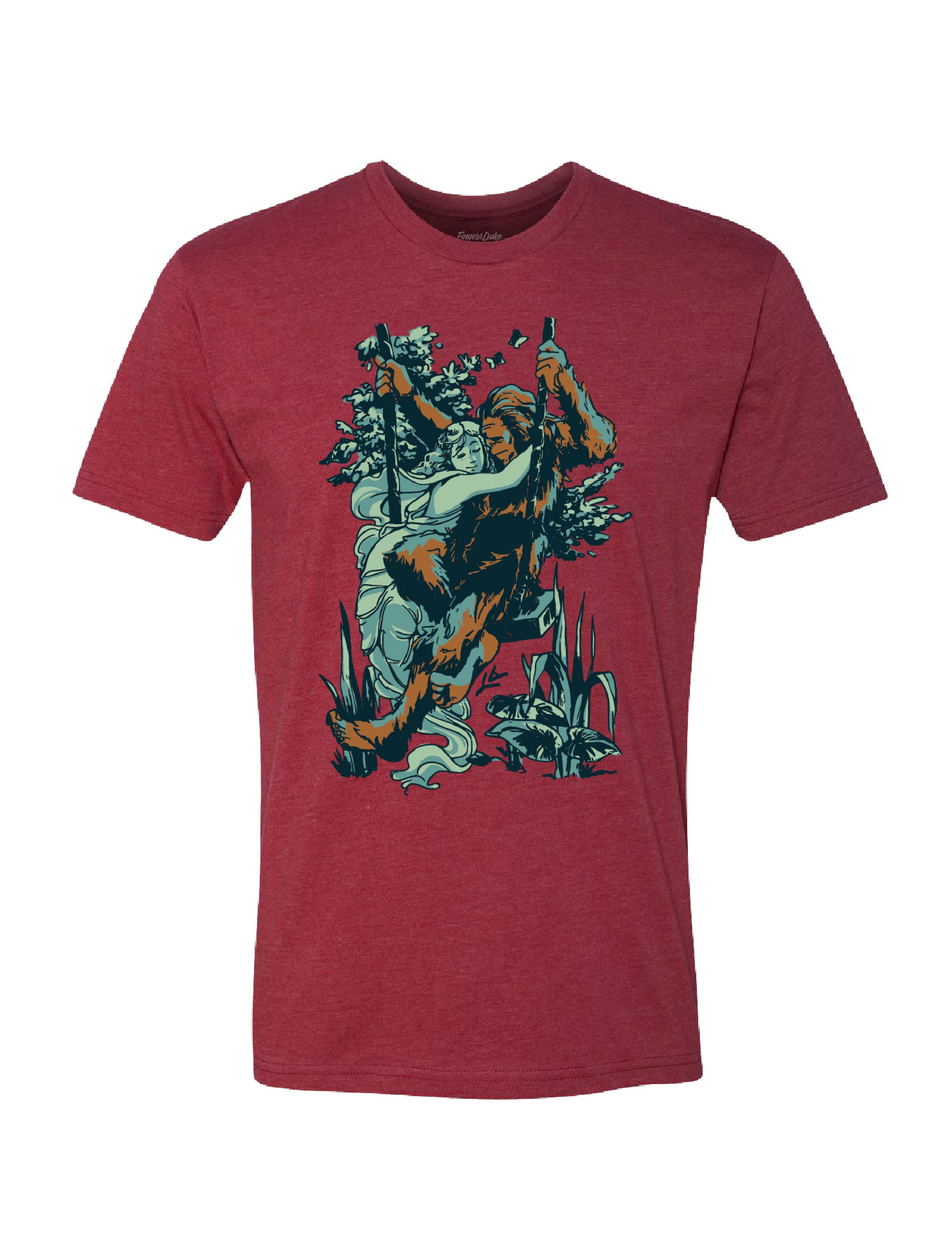 Swingin' With Sasquatch · Unisex T-Shirt