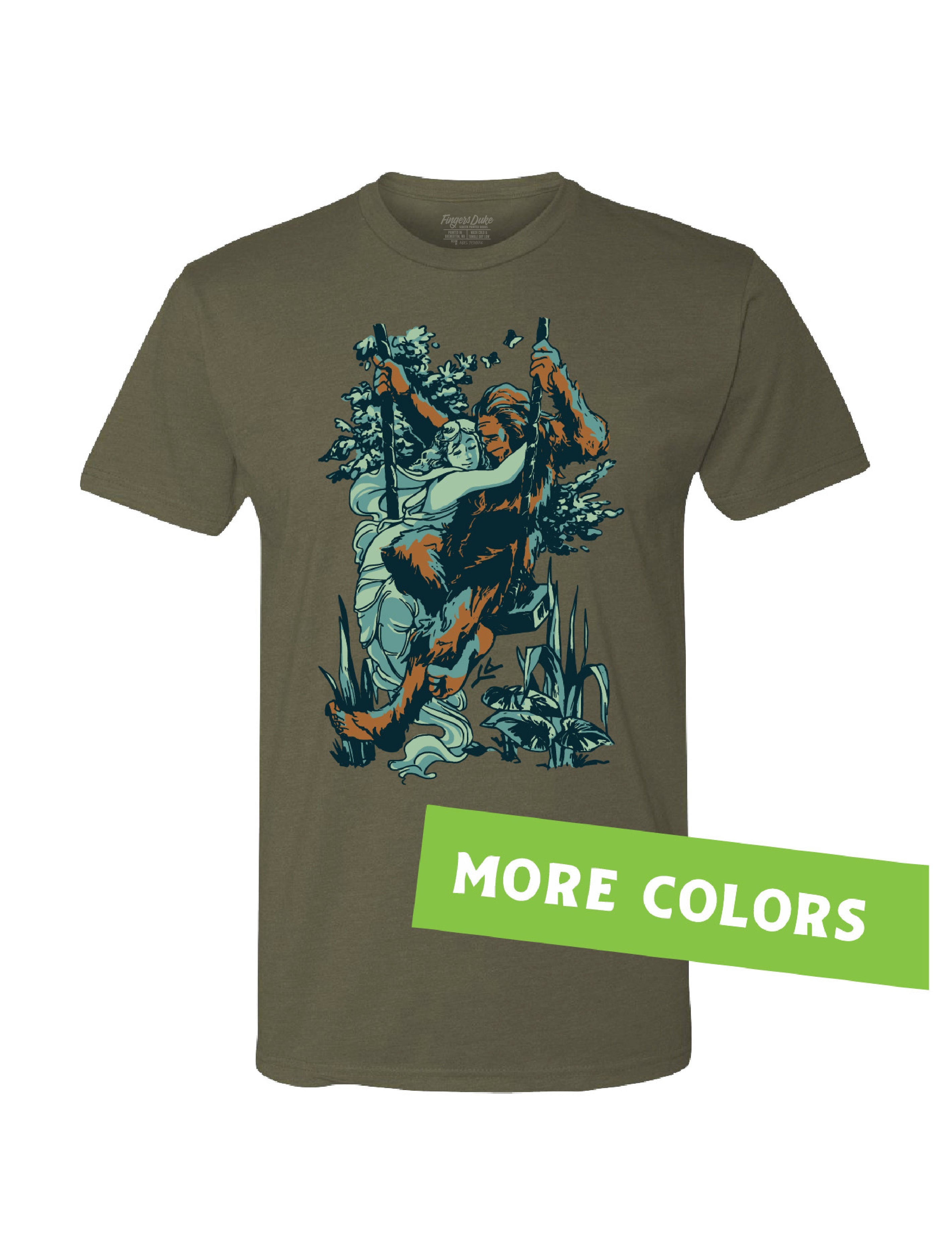 Swingin' With Sasquatch · Unisex T-Shirt