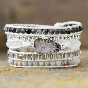 Silver Sands Layered Bracelet