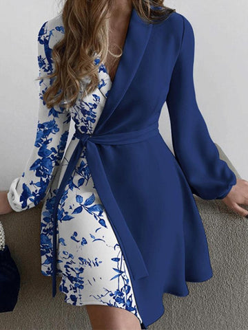 Elegant China Wrap Dress