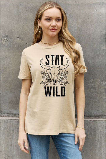 Simply Love-Stay Wild Tee