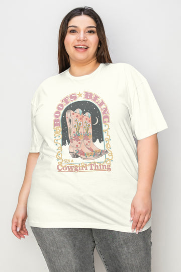 Simply Love-Western Cowgirls Tee