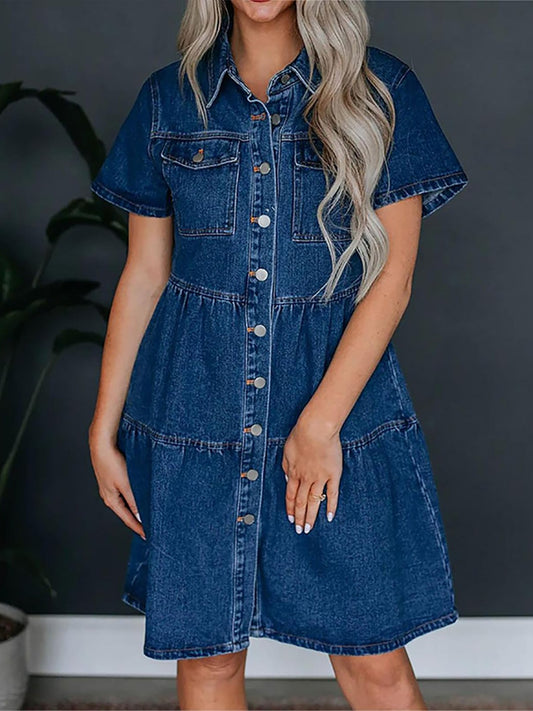 Simple Staples Denim Dress