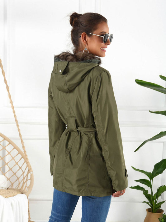 Ivy Lane- Granny Mountain Hooded Jacket with Detachable Liner (Three-Way Wear)