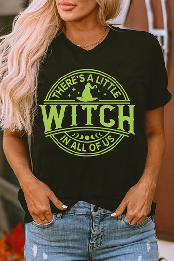 There's A Little Witch Graphic Tee