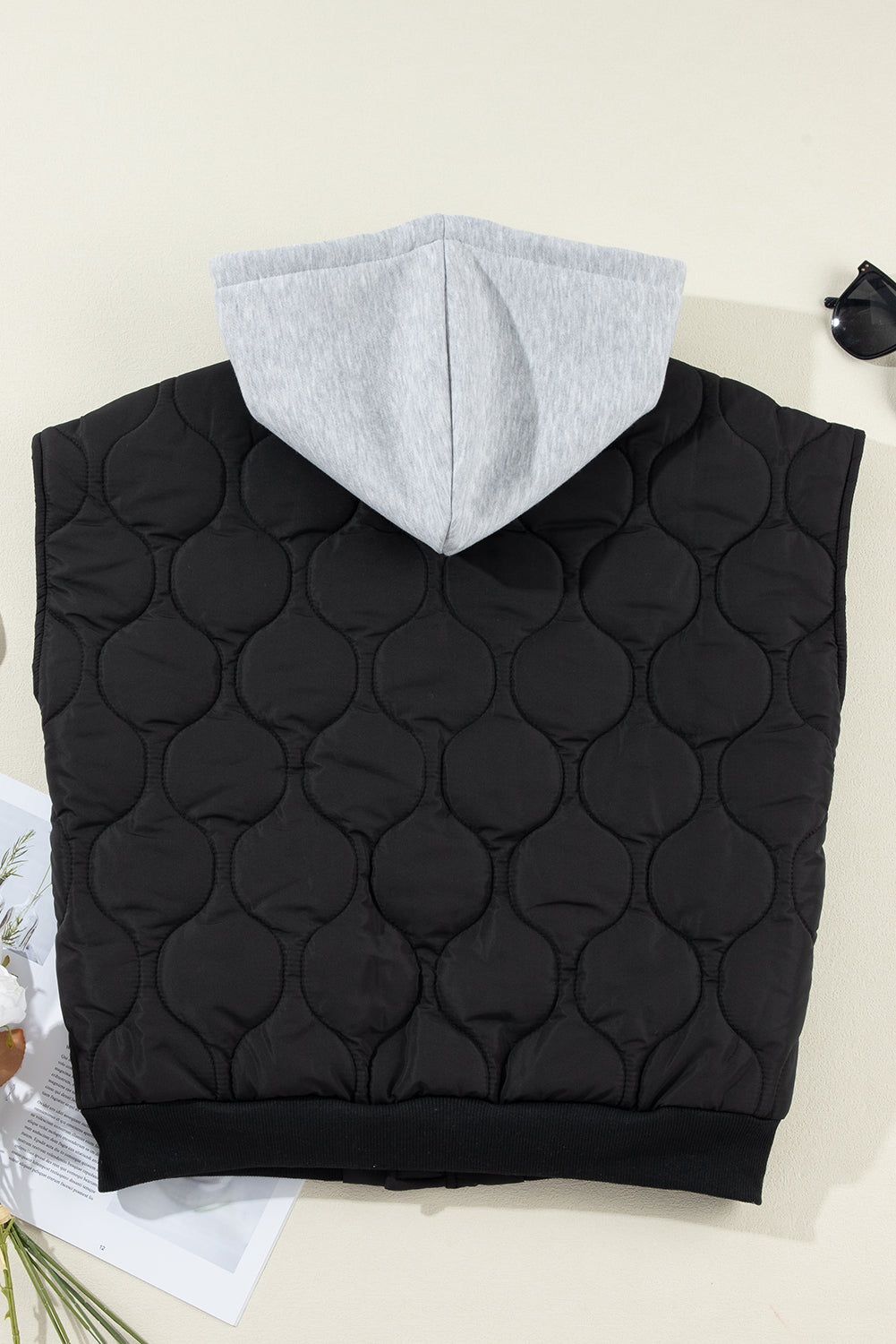 Gym Ready Zip Up Hooded Vest