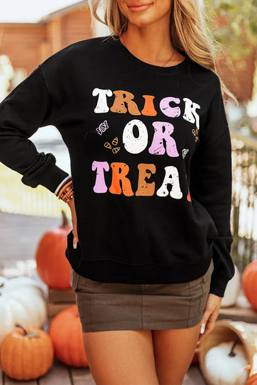 Trick or Treat Graphic Sweatshirt