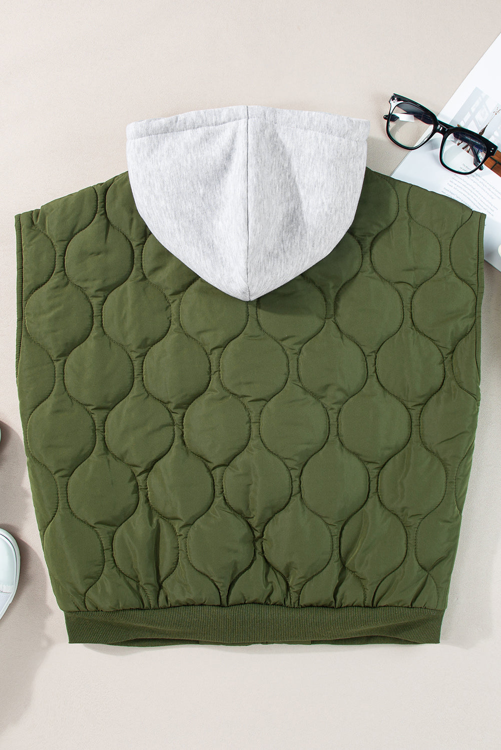 Gym Ready Zip Up Hooded Vest