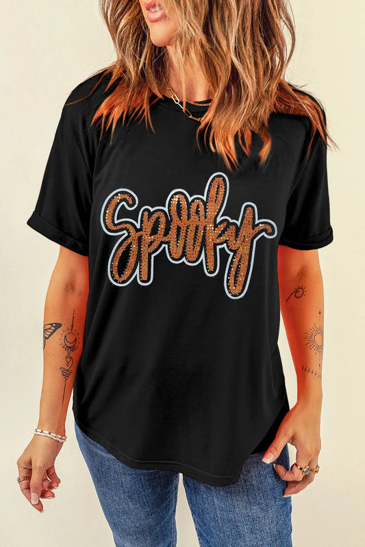 Spooky Rhinestone Tee