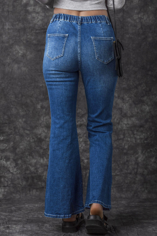 Mountain High Waist Flare Jeans