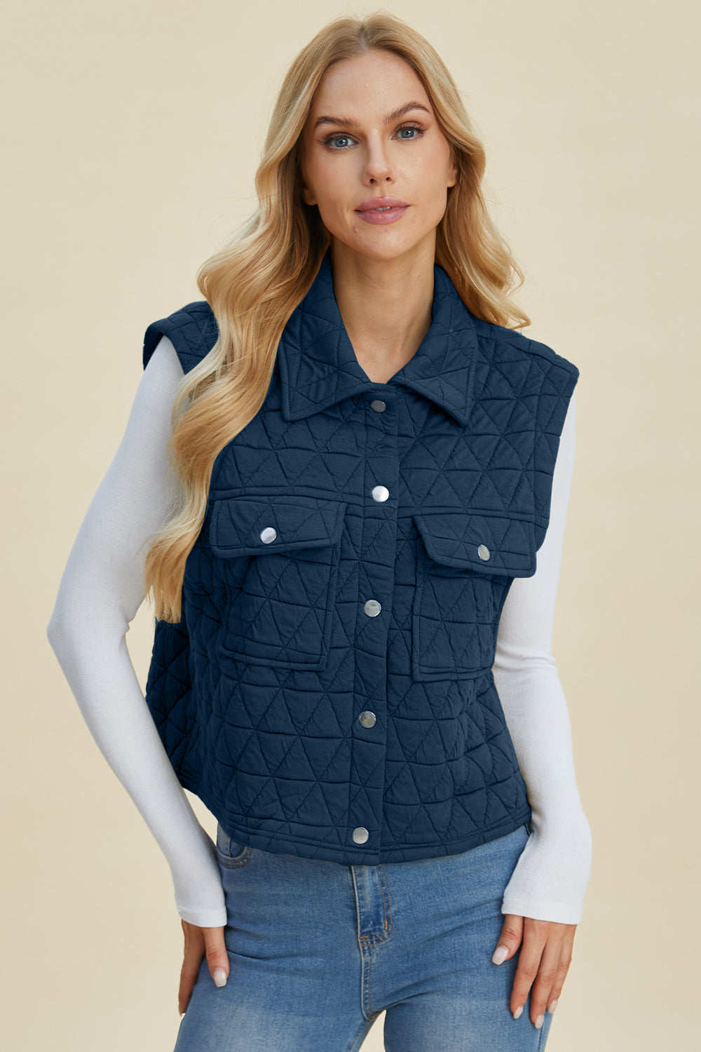 Double Take Snap Down Vest