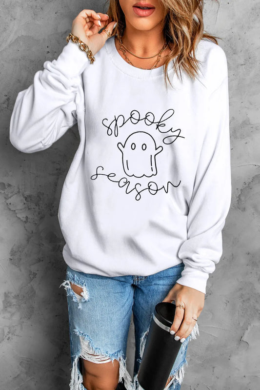 Spooky Season Graphic Sweatshirt