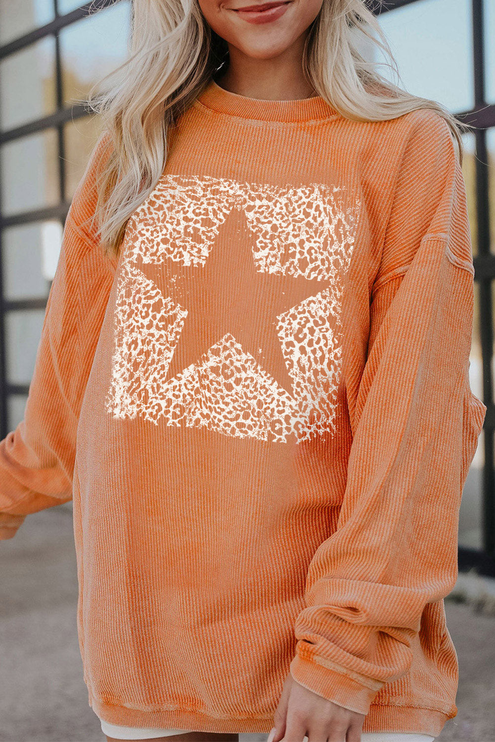 Star Oversize Sweatshirt