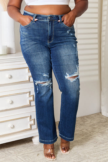 Judy Blue-Sandy Bootcut Jeans