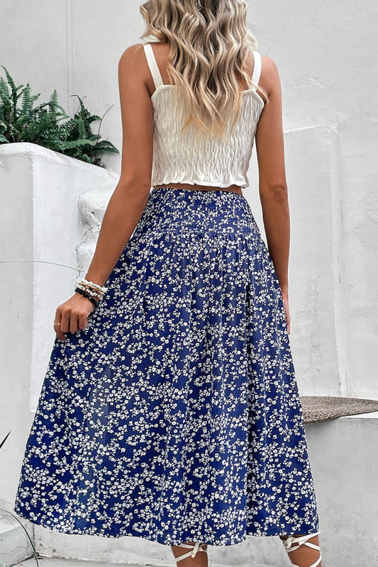 Perfee-Ditsy Floral Skirt