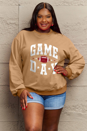 Simply Love-Game Day Graphic Sweatshirt