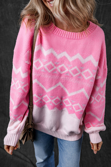 Western Aztec Sweater