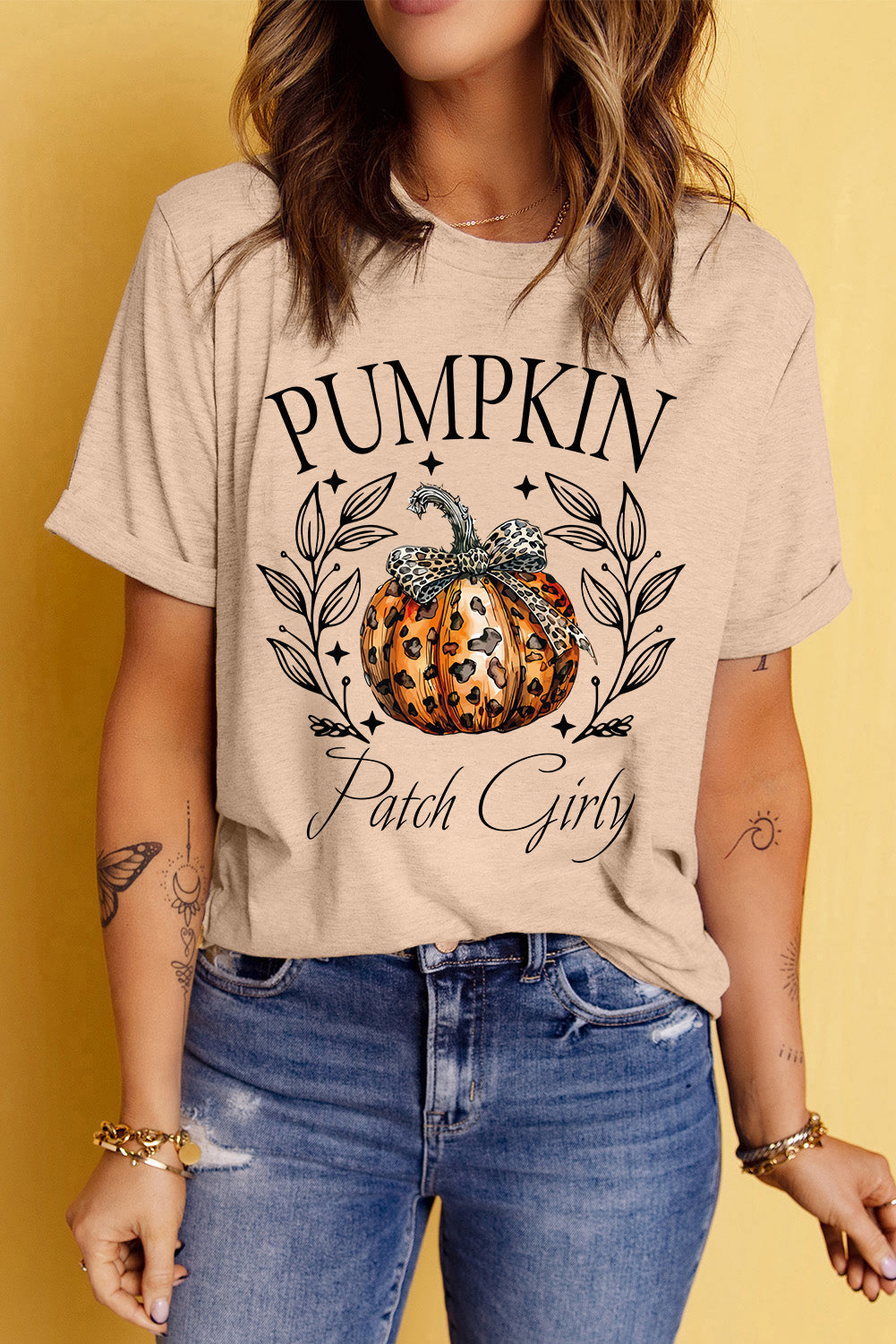 Pumpkin Patch Girly Tee