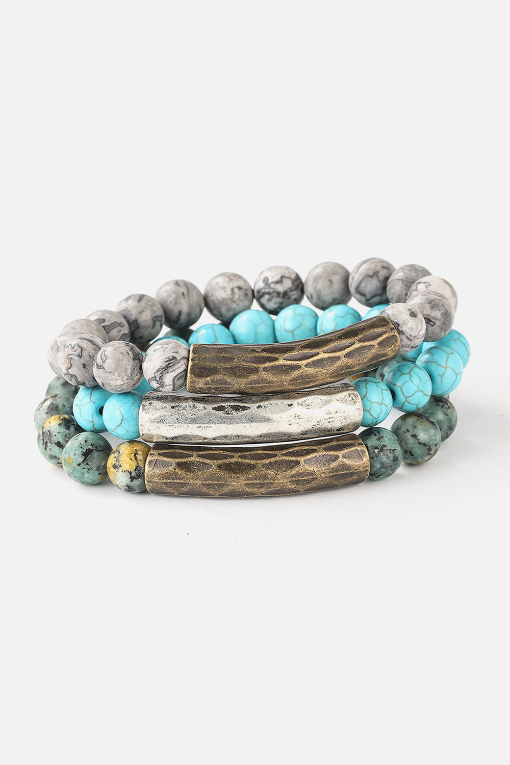 Natural Stone Beach Bracelet