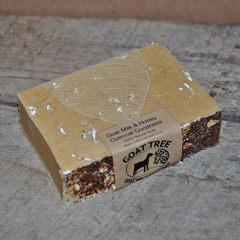 Goat Milk & Honey Oatmeal Goodness Soap, Unscented