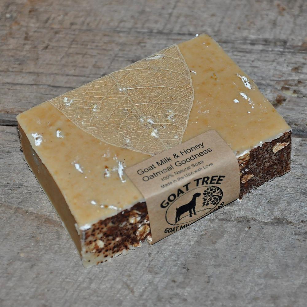 Goat Milk & Honey Oatmeal Goodness Soap, Unscented