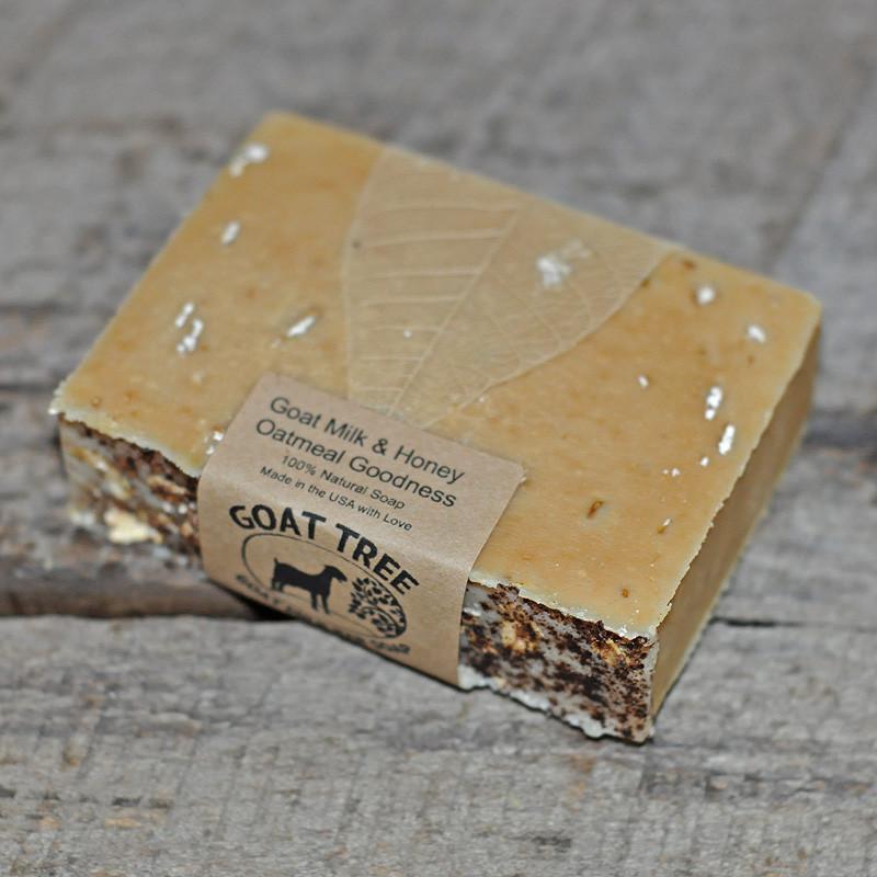 Goat Milk & Honey Oatmeal Goodness Soap, Unscented