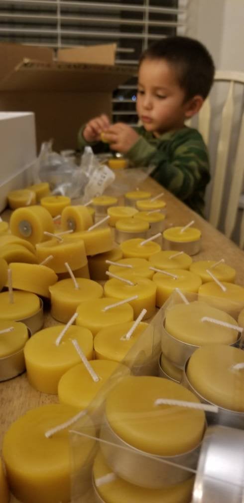 Classic Tealights - 6 or 24 pack | Beeswax Candles