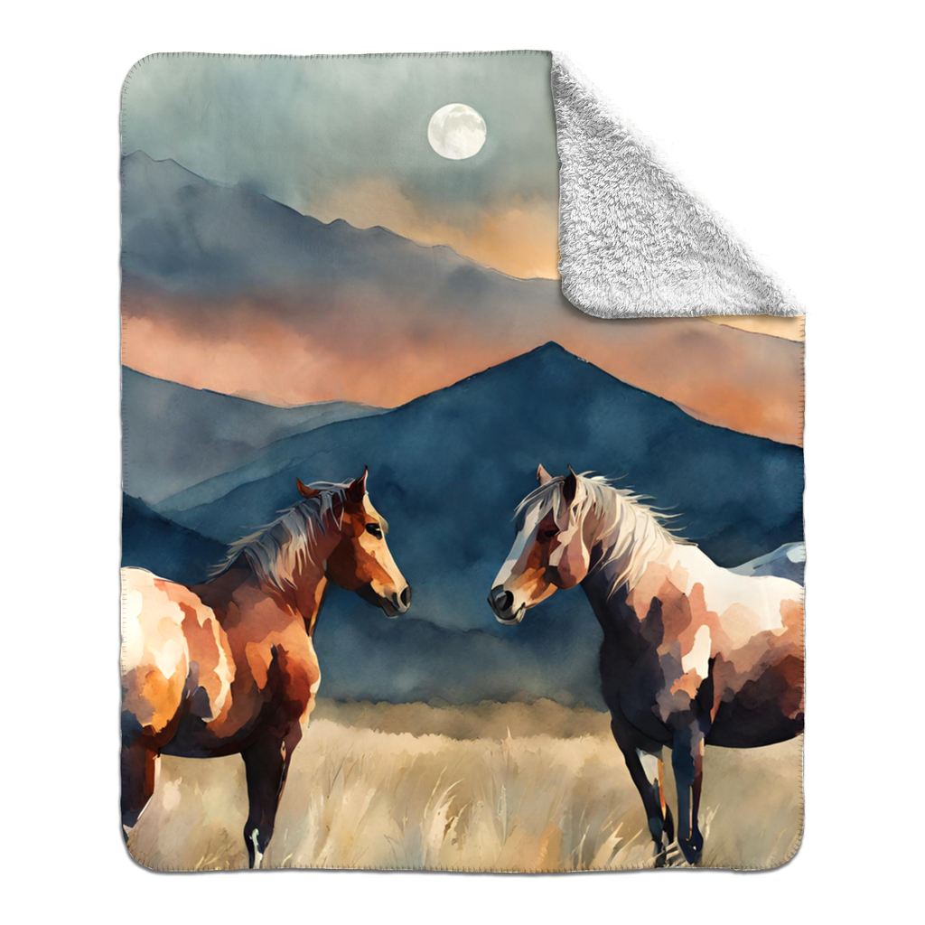 Moonrise Fleece Blanket