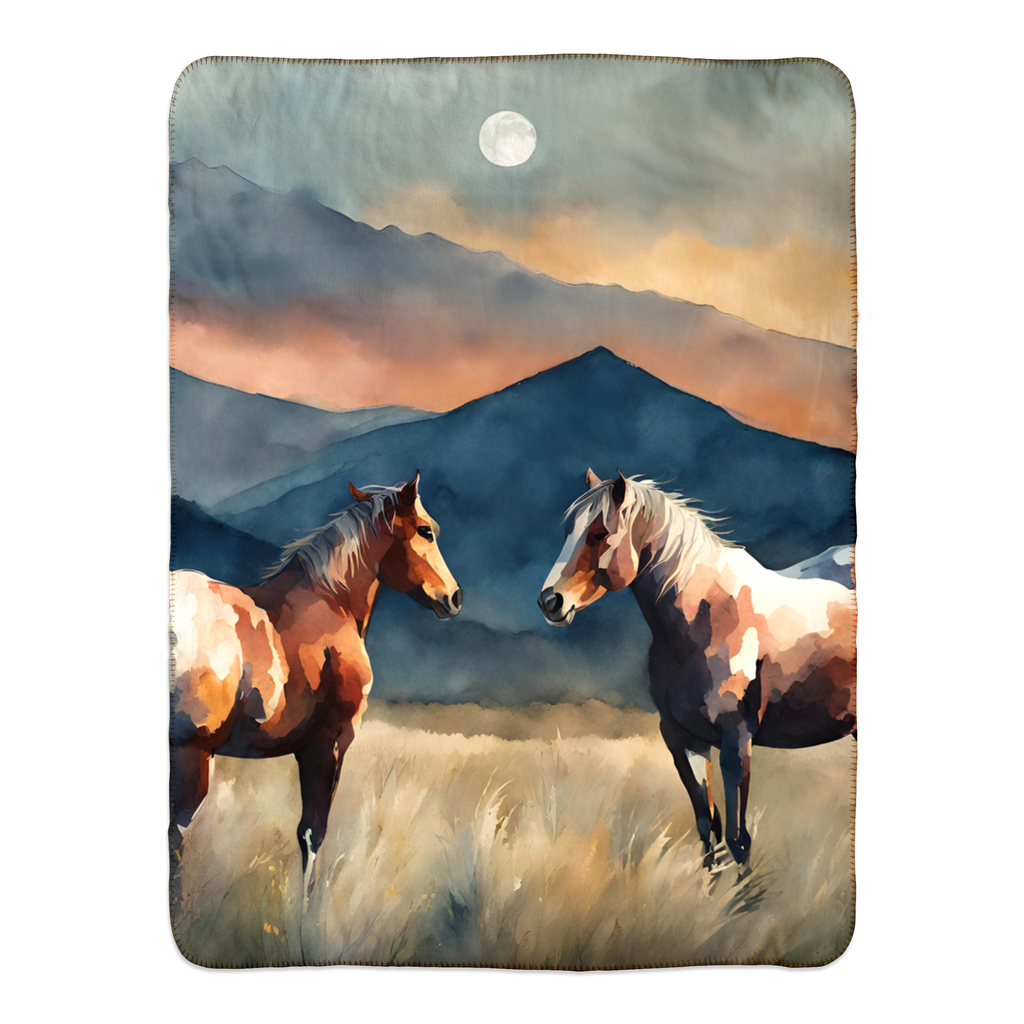Moonrise Fleece Blanket