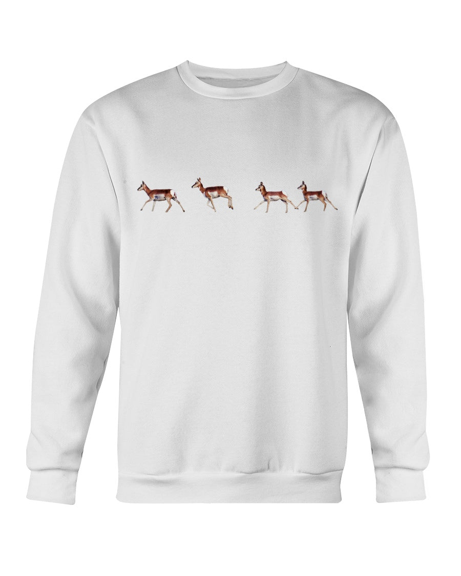 Pronghorn Run, Wyldlife For Tomorrow, Moss Apparel, Crewneck Sweatshirt