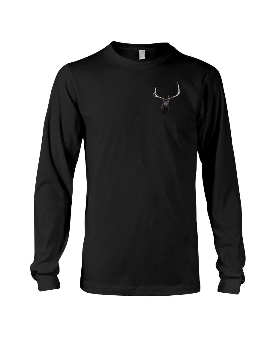 Elk, Wyldlife for Tomorrow, Moss Apparel, Long Sleeve T-Shirt