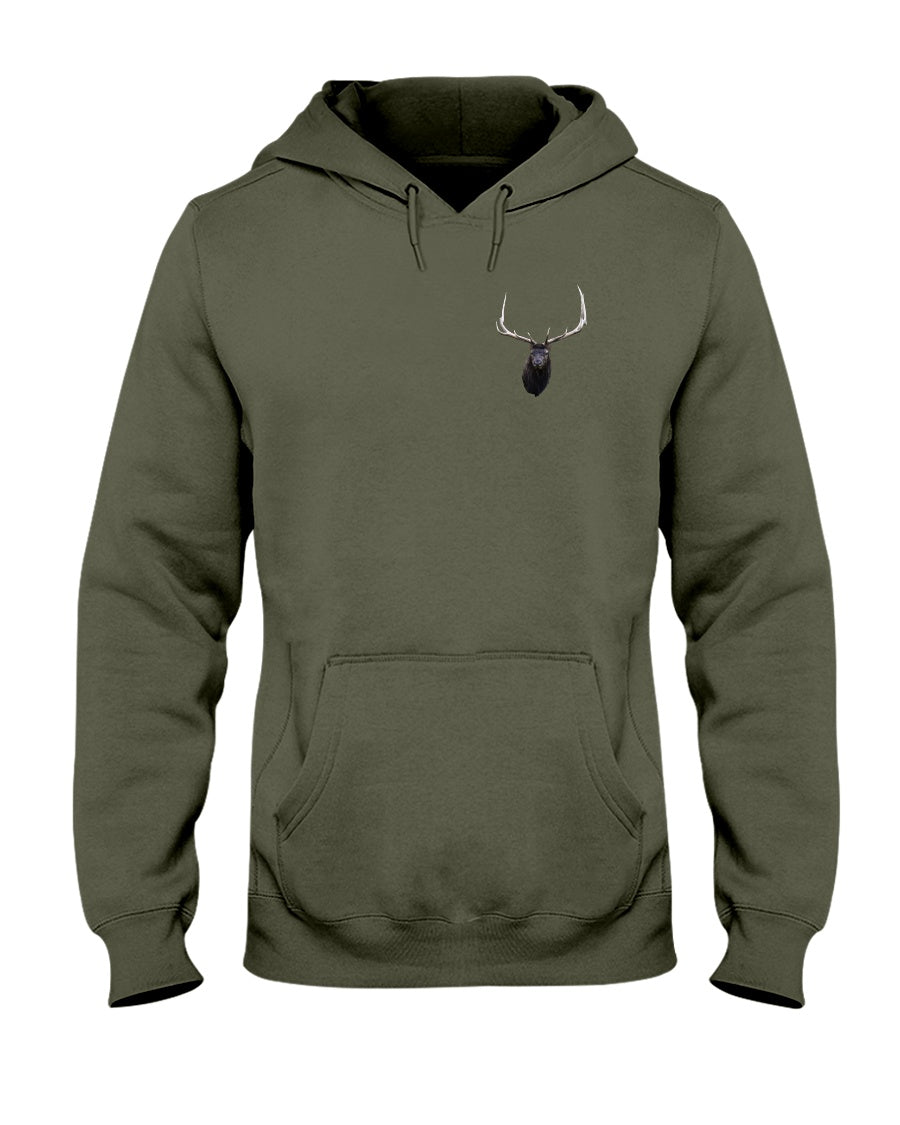 Elk, Wyldlife for Tomorrow, Moss Apparel, Hoodie