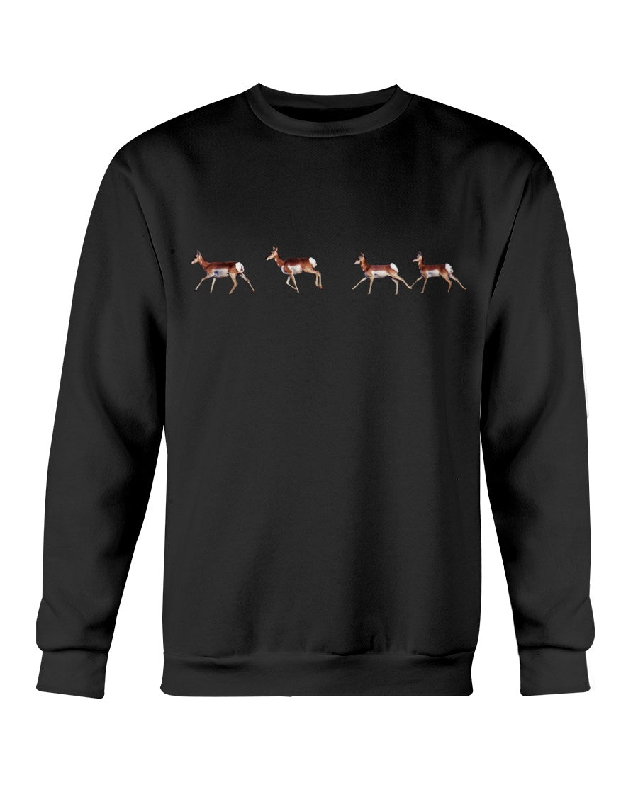 Pronghorn Run, Wyldlife For Tomorrow, Moss Apparel, Crewneck Sweatshirt